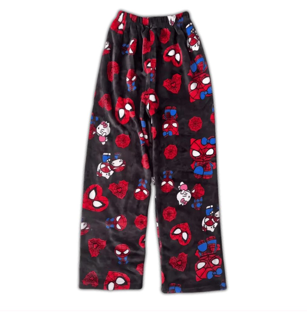Hello Kitty x Spiderman Pajama Pants