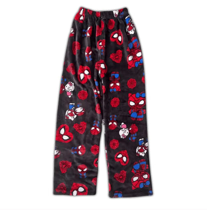 Hello Kitty x Spiderman Pajama Pants