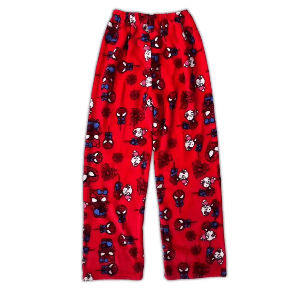 Hello Kitty x Spiderman Pajama Pants